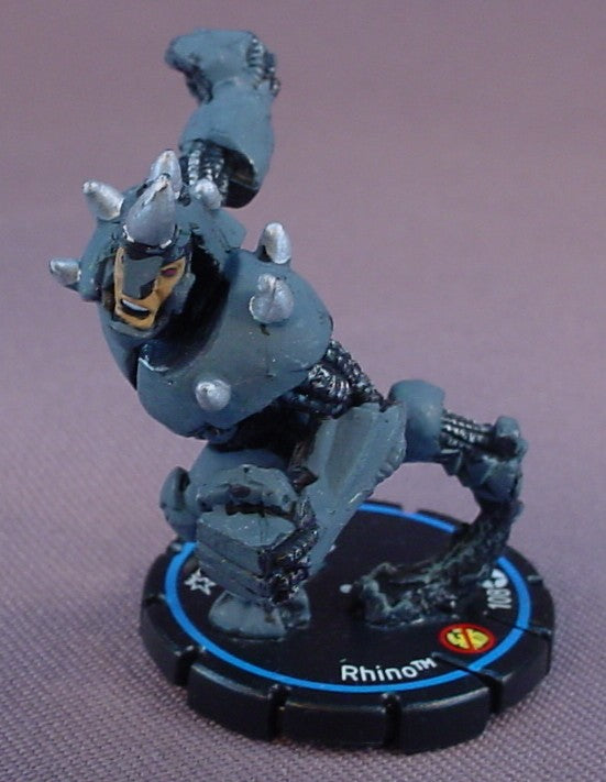 Heroclix Rhino #047, Experienced, Uncommon, Marvel Critical Mass, 2003