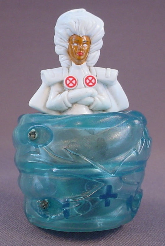 Marvel Superheroes Storm In A Tornado, 3 1/4 Inches Tall, Storm Spins Inside The Tornado, 1996