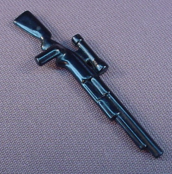 Playmobil Black Rifle With Scope, 4208 4218 4429 4826 4832 4842 4843 4844 4845 4878 5700