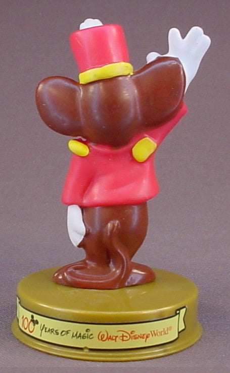 Disney 100 Years Of Magic Timothy Mouse PVC Figure On A Base, Walt Disney World, Dumbo Movie