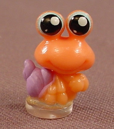 Littlest Pet Shop #T2 Teeniest Tiniest Teensies Pink Hermit Crab With A Purple Shell, 8 Pack Set 1, LPS