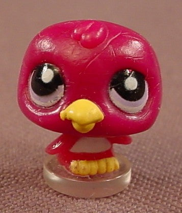 Littlest Pet Shop #T8 Teeniest Tiniest Teensies Dark Purple Penguin Bird, 8 Pack Set 2, LPS, Hasbro