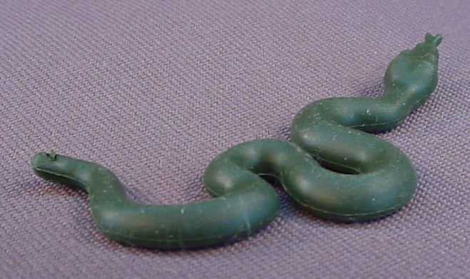 Playmobil Dark Green Snake Animal Figure, 2 3/8 Inches Long, 3015 3017 3018 3322 4064 4095