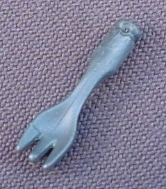 Playmobil Silver Gray Fork, Cutlery, Silverware, 3230 3236 3645 3647 3945 3989 4055 4283