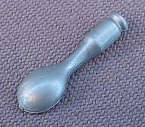 Playmobil Silver Gray Spoon, Cutlery, Silverware, 3230 3236 3645 3647 3945 3989 4055 4283