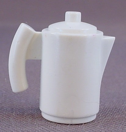 Playmobil White Coffee Or Tea Pot With A Handle, 3230 3989, 30 61 2480