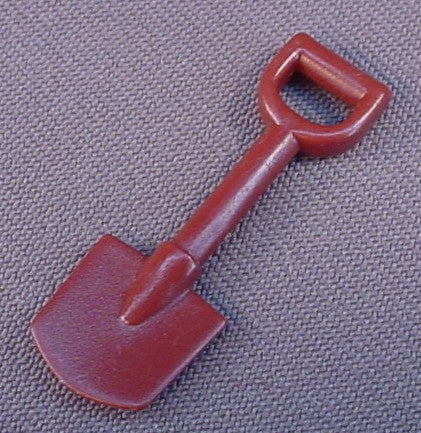 Playmobil Reddish Brown Short Handled Spade Or Shovel Tool, 3939 4175, 30 61 4310