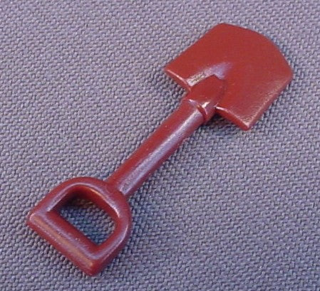 Playmobil Reddish Brown Short Handled Spade Or Shovel Tool, 3939 4175, 30 61 4310