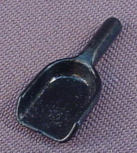 Playmobil Black Blacksmith Scoop Tool, 3125 3370X 3442 3805 4866
