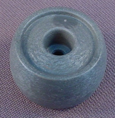 Playmobil Gray Round Half Barrel Shaped Flower Pot Large Hole
