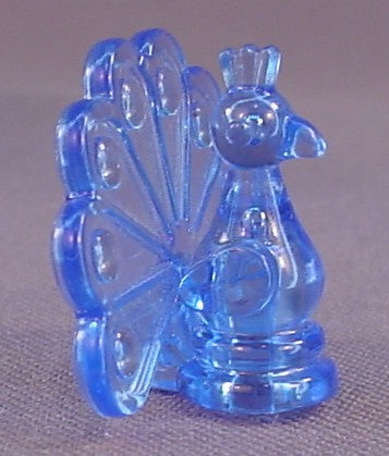 Playmobil Transparent Blue Peacock Statue Ornament For A Fountain, 3019 3033 4056 4154 5873 9469 9879 70293