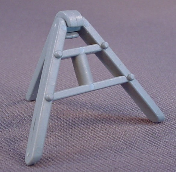 Playmobil Gray Tri-Pod Stand With Folding Legs For A Triangular Sign, 3001 3001 3745 3756 3777, Grey