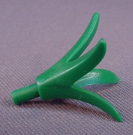 Playmobil Dark Or Coniferous Green Leaf Frond Bottom Section Plant With 4 Leaves, 3127 3134 3217