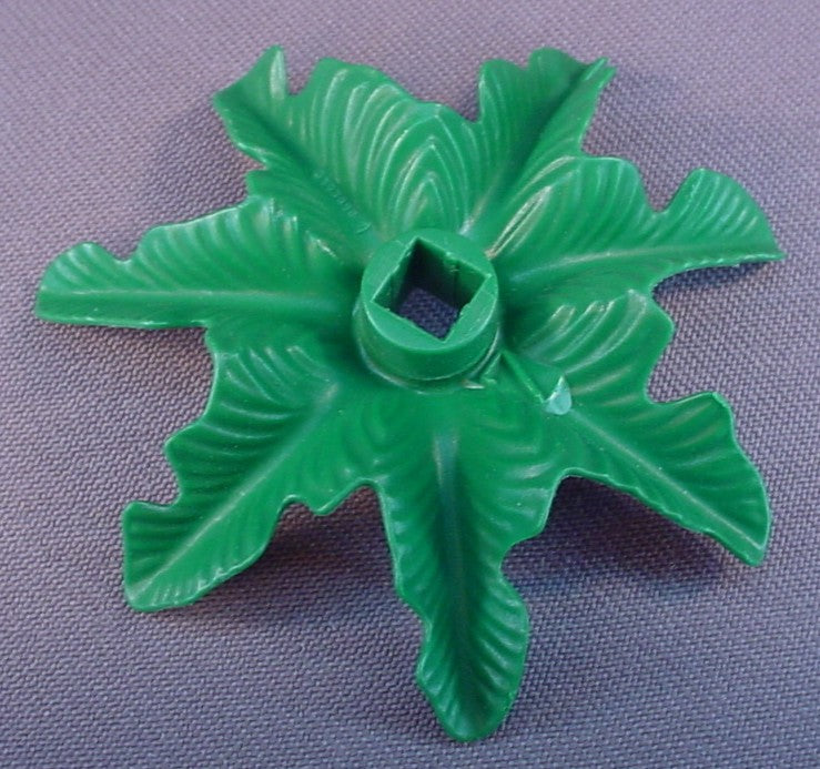 Playmobil Dark Or Coniferous Green Conifer Tree Branch That Is 2 5/8 Inches Across, 3006 3028 3228