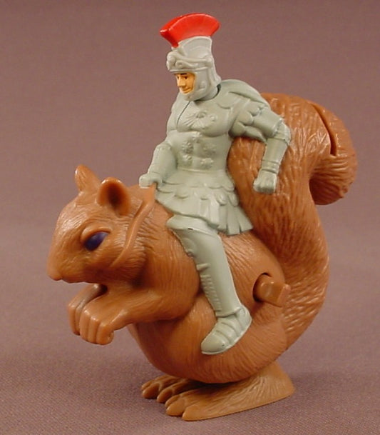 Night At The Museum Movie Octavius Riding A Squirrel Wind Up Figure Toy, 4 Inches Tall, 2009 McDonalds