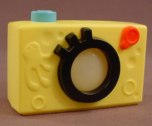 SpongeBob Squarepants Camera Viewer Toy With 4 Diferent Scenes, 3 Inches Long, 2011 Burger King
