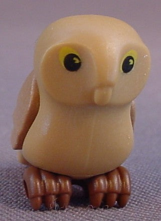 Playmobil Tan And Brown Owl Bird Animal Figure, 3006 3217 3626 3665 3826 3841 4095 5004 5039 5208