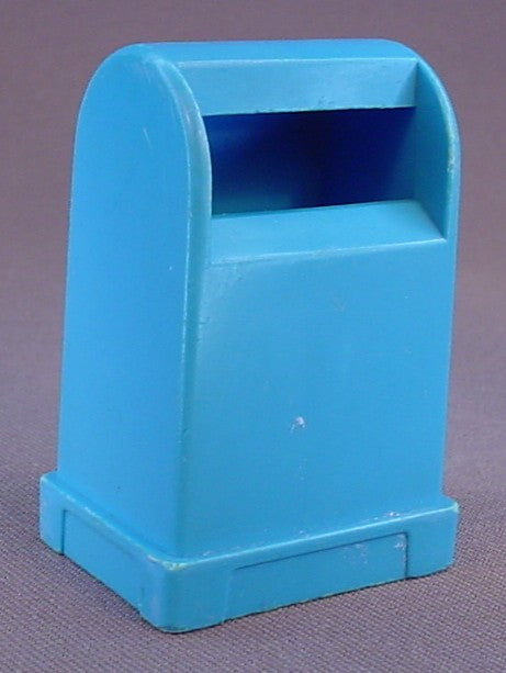 Fisher Price Vintage Blue Stand Up Mailbox With Slot For Letters, 2500 Play Family Main