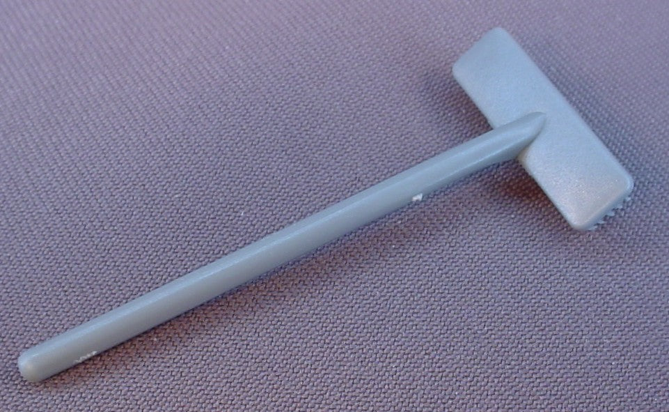 Playmobil Light Gray Push Broom, 3141 3438 3716 3730 3775 4024 5640, Light Grey
