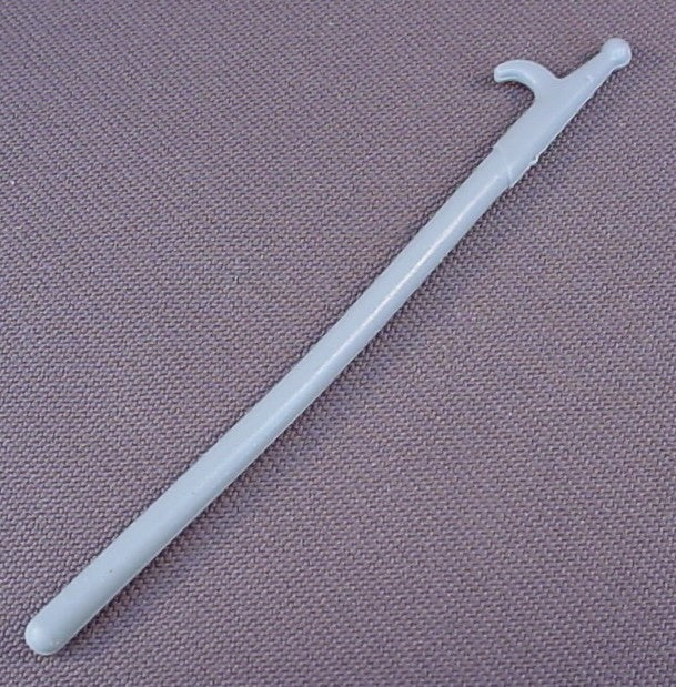 Playmobil Gray Boat Hook Or Gaff, Boathook, 3 5/8 Inches Long, 3286 3799 3940 4219 5744 5801 5844