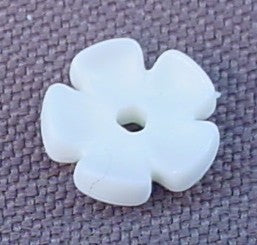 Playmobil White Flower Blossom with 5 Curved Petals