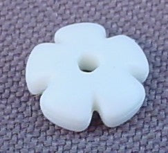 Playmobil White Flower Blossom with 5 Curved Petals