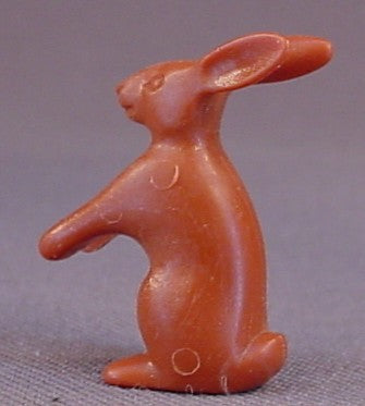Playmobil Reddish Brown Bunny Rabbit In A Standing Up Pose Animal Figure, 3075 3373 4343 4529 5005