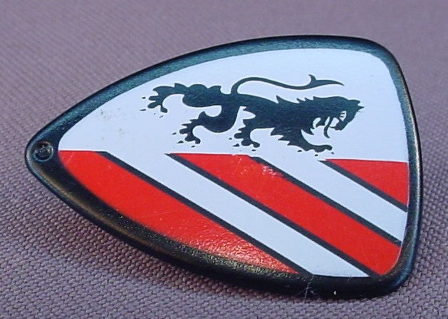 Playmobil Black Shield With A Lion & Red Stripes, 3667 5860 5863 7124 7664, 30 64 5550