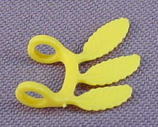 Playmobil Yellow Triple Feather Decoration For A Spear Or Lance, Feathers, 3250 3396 3732 3733 3811