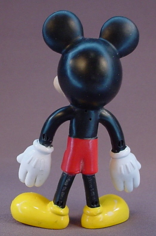 Disney Mickey Mouse Bendy Figure, 4 Inches Tall, Kellogg Cereal Promotion