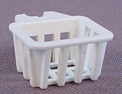 Playmobil White Basket For A Bicycle Or Bike, 3068 3739 6388 6390 9974, 30 06 9580