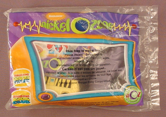 The Wild Thornberrys Commvee Commotion Toy Sealed In The Original Bag, Nickelodeon, 1998 Burger King