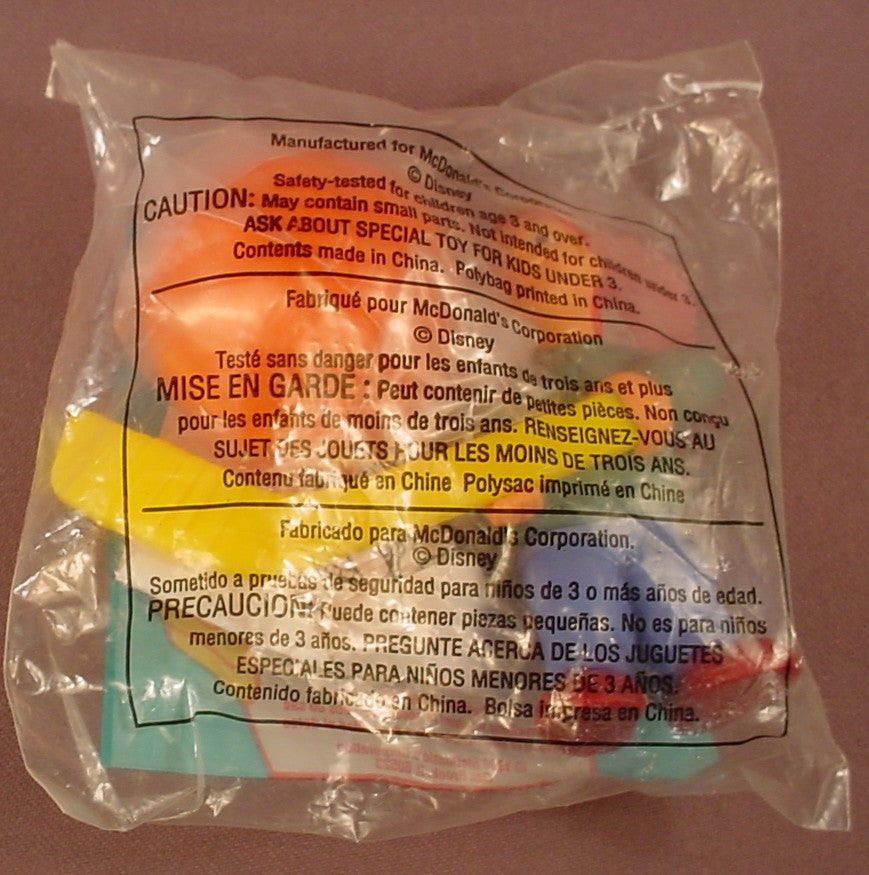 Disney Recess TJ Figure With A Hockey Stick And Ball Sealed In The Original Bag, #1, 1998 McDonalds
