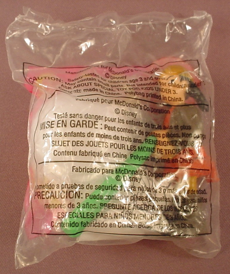Disney Recess Spinelli Figure With A Stick And Ball Sealed In The Original Bag, #2, 1998 McDonalds
