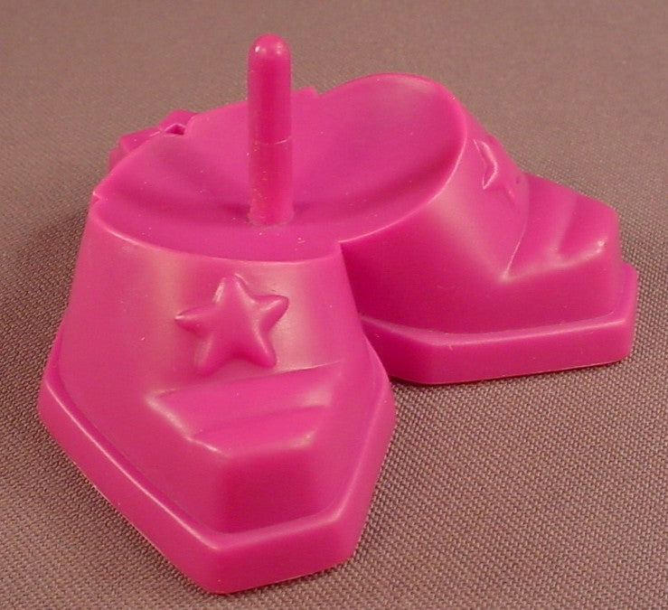 Mr & Mrs Potato Head Purple Cowboy Boots, For 3 1/2 To 4 Inch Bodies, 1995 & 2005 Playskool