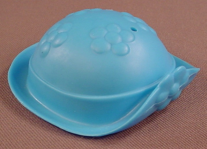 Mr & Mrs Potato Head Blue Hat With A Turned Up Brim & Flowers, For 3 1/2 To 4 Inch Bodies, 1995 & 2005 Playskool