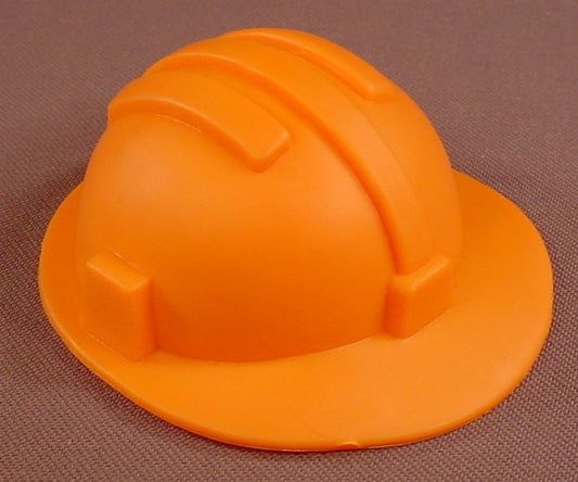 Mr & Mrs Potato Head Orange Construction Helmet, For 3 1/2 To 4 Inch Bodies, 1995 & 2005 Playskool