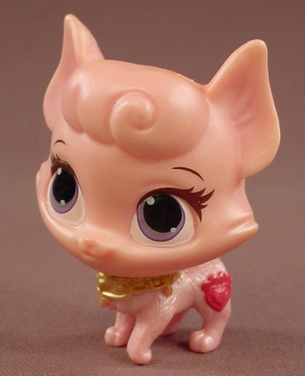 Disney Whiskers Haven Tales Dreamy The Cat Figure, 2 1/2 Inches Tall, Aurora's Pet, Palace Pets, Blip Toys