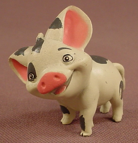Disney Moana Pua The Pig PVC Figure, 2 Inches Long, Figurine