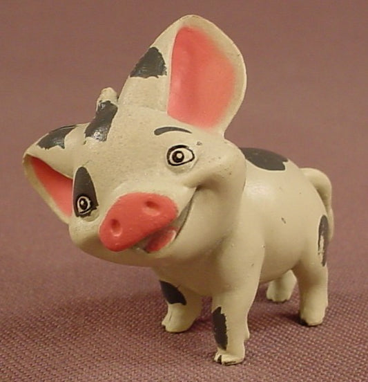 Disney Moana Pua The Pig PVC Figure, 2 Inches Long, Figurine