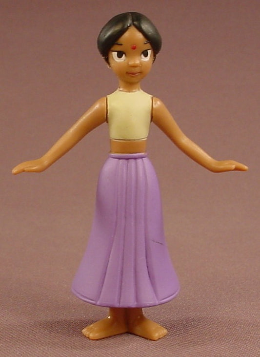 Disney The Jungle Book Shanti PVC Figure, Her Arms Move, 3 Inches Tall, 2003 McDonalds, Figurine