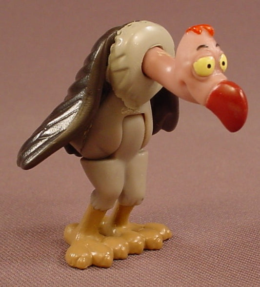 Disney The Jungle Book Lucky The Vulture PVC Figure, The Head Moves & He Bends At The Waist, 2 1/4 Inches Tall