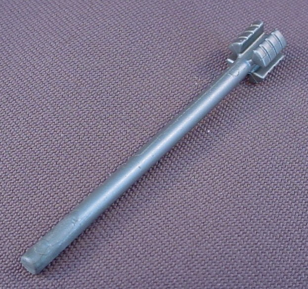 Playmobil Silver Gray Cannon Rammer With Grooves In The Head, Ram Rod, 3029 3053 3112 3133 3174 3285