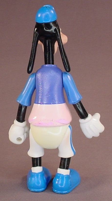Disney Goofy PVC Figure, 6 Inches Tall, From An ARCO Goofy's Dune Buggy Playset, Vintage, The Colors Have Faded