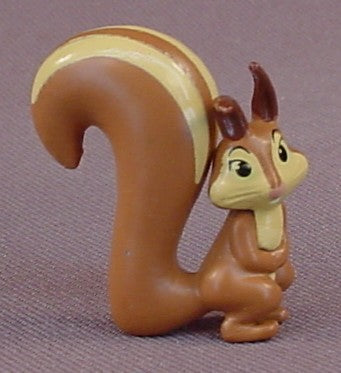 Disney Sleeping Beauty Forest Animals Squirrel PVC Figure, 1 1/2 Inches Tall, Figurine
