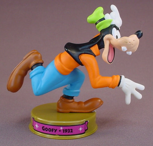 Disney 100 Years Of Magic Goofy PVC Figure On A Base, Walt Disney World, 2002 McDonalds
