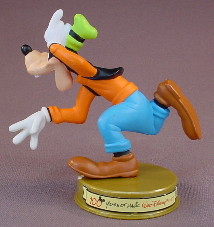 Disney 100 Years Of Magic Goofy PVC Figure On A Base, Walt Disney World, 2002 McDonalds