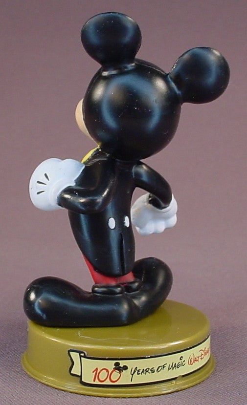 Disney 100 Years Of Magic Mickey Mouse PVC Figure On A Base, Walt Disney World, 2002 McDonalds