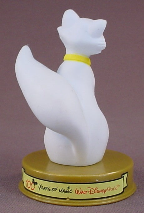 Disney 100 Years Of Magic Duchess The Cat PVC Figure On A Base, Walt Disney World, The Aristocats Movie, 2002 McDonalds