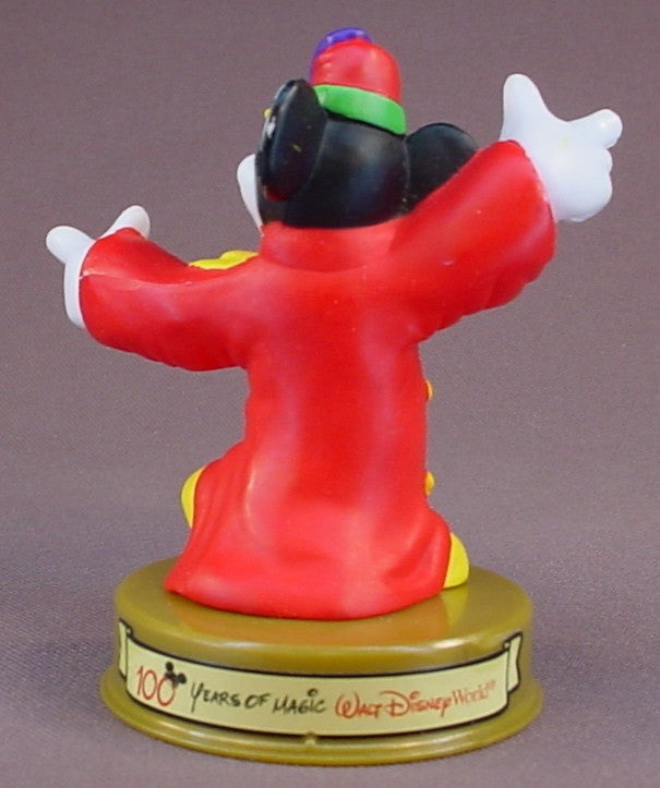 Disney 100 Years Of Magic Band Concert Mickey PVC Figure On A Base, Walt Disney World, The Band Concert Movie, 2002 McDonalds